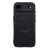 Чехол-накладка для Apple iPhone 17 Air (Черный) SM020 Matte SafeMag
