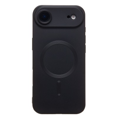 Чехол-накладка для Apple iPhone 17 Air (Черный) SM020 Matte SafeMag