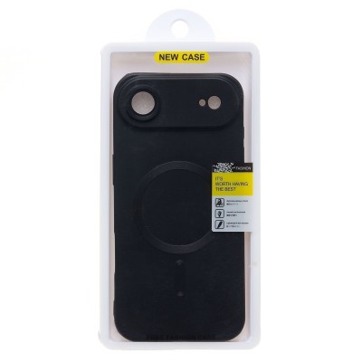 Чехол-накладка для Apple iPhone 17 Air (Черный) SM020 Matte SafeMag