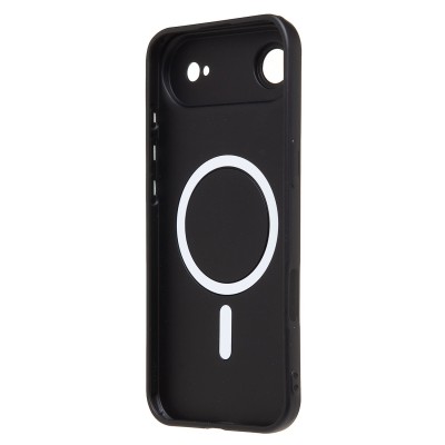 Чехол-накладка для Apple iPhone 17 Air (Черный) SM020 Matte SafeMag