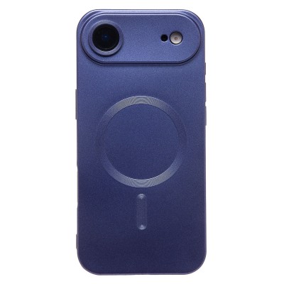 Чехол-накладка для Apple iPhone 17 Air (Глубокий Синий) SM020 Matte SafeMag