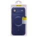 Чехол-накладка для Apple iPhone 17 Air (Глубокий Синий) SM020 Matte SafeMag
