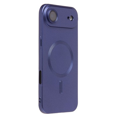 Чехол-накладка для Apple iPhone 17 Air (Глубокий Синий) SM020 Matte SafeMag