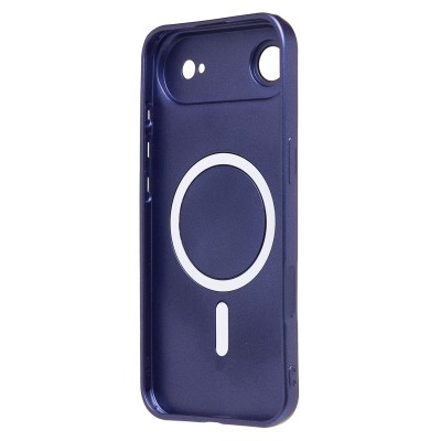 Чехол-накладка для Apple iPhone 17 Air (Глубокий Синий) SM020 Matte SafeMag