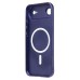 Чехол-накладка для Apple iPhone 17 Air (Глубокий Синий) SM020 Matte SafeMag