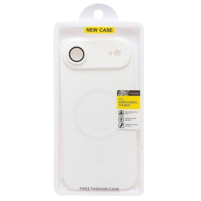 Чехол-накладка для Apple iPhone 17 Air (Белый) SM020 Matte SafeMag