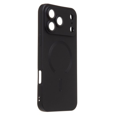 Чехол-накладка для Apple iPhone 17 Pro Max (Черный) SM020 Matte SafeMag