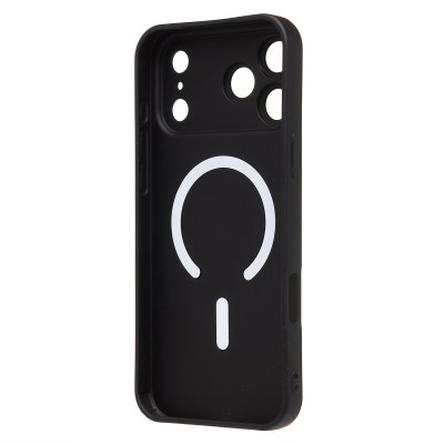 Чехол-накладка для Apple iPhone 17 Pro Max (Черный) SM020 Matte SafeMag