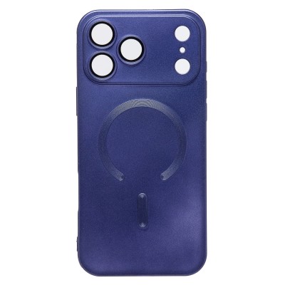Чехол-накладка для Apple iPhone 17 Pro Max (Глубокий Синий) SM020 Matte SafeMag
