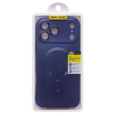 Чехол-накладка для Apple iPhone 17 Pro Max (Глубокий Синий) SM020 Matte SafeMag