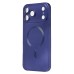 Чехол-накладка для Apple iPhone 17 Pro Max (Глубокий Синий) SM020 Matte SafeMag