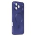 Чехол-накладка для Apple iPhone 17 Pro Max (Глубокий Синий) SM020 Matte SafeMag