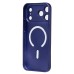 Чехол-накладка для Apple iPhone 17 Pro Max (Глубокий Синий) SM020 Matte SafeMag