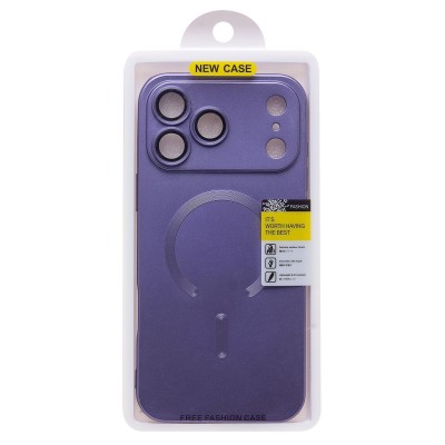 Чехол-накладка для Apple iPhone 17 Pro Max (Фиолетовый) SM020 Matte SafeMag