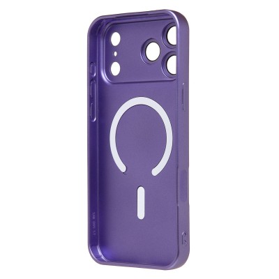 Чехол-накладка для Apple iPhone 17 Pro Max (Фиолетовый) SM020 Matte SafeMag