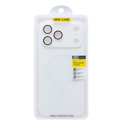 Чехол-накладка для Apple iPhone 17 Pro Max (Белый) SM020 Matte SafeMag