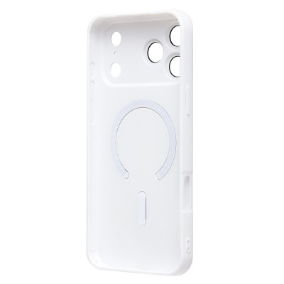 Чехол-накладка для Apple iPhone 17 Pro Max (Белый) SM020 Matte SafeMag