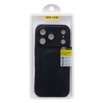 Чехол-накладка для Apple iPhone 17 Pro (Черный) SM020 Matte SafeMag