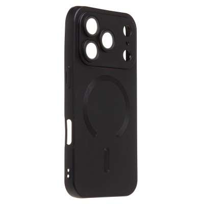 Чехол-накладка для Apple iPhone 17 Pro (Черный) SM020 Matte SafeMag