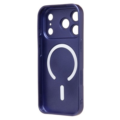 Чехол-накладка для Apple iPhone 17 Pro (Глубокий Синий) SM020 Matte SafeMag