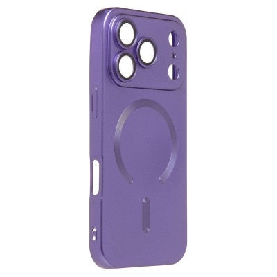 Чехол-накладка для Apple iPhone 17 Pro (Фиолетовый) SM020 Matte SafeMag