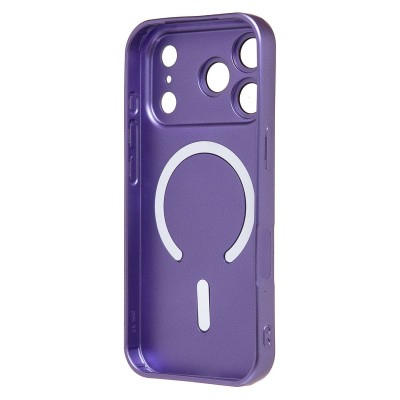 Чехол-накладка для Apple iPhone 17 Pro (Фиолетовый) SM020 Matte SafeMag