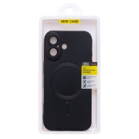 Чехол-накладка для Apple iPhone 17 (Черный) SM020 Matte SafeMag