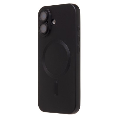Чехол-накладка для Apple iPhone 17 (Черный) SM020 Matte SafeMag