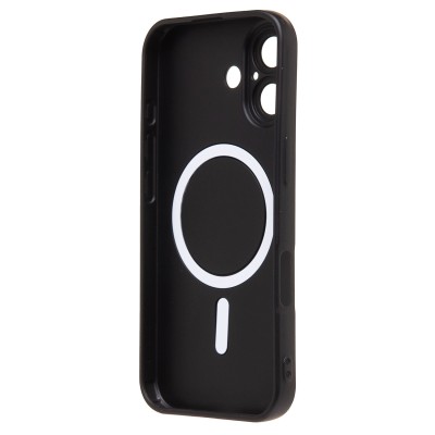 Чехол-накладка для Apple iPhone 17 (Черный) SM020 Matte SafeMag