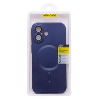 Чехол-накладка для Apple iPhone 17 (Глубокий Синий) SM020 Matte SafeMag