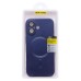 Чехол-накладка для Apple iPhone 17 (Глубокий Синий) SM020 Matte SafeMag