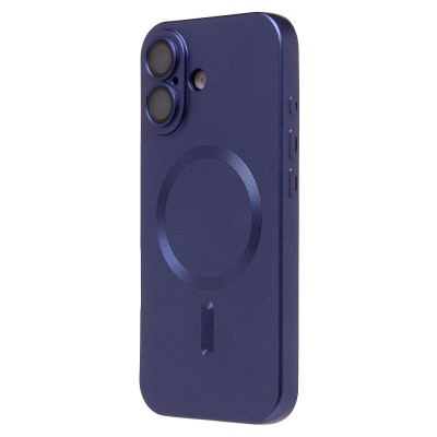 Чехол-накладка для Apple iPhone 17 (Глубокий Синий) SM020 Matte SafeMag