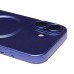 Чехол-накладка для Apple iPhone 17 (Глубокий Синий) SM020 Matte SafeMag
