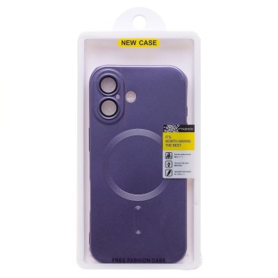 Чехол-накладка для Apple iPhone 17 (Фиолетовый) SM020 Matte SafeMag
