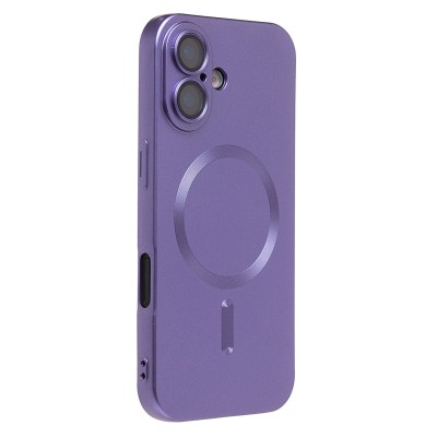 Чехол-накладка для Apple iPhone 17 (Фиолетовый) SM020 Matte SafeMag