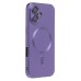 Чехол-накладка для Apple iPhone 17 (Фиолетовый) SM020 Matte SafeMag