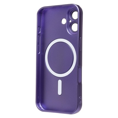 Чехол-накладка для Apple iPhone 17 (Фиолетовый) SM020 Matte SafeMag