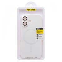 Чехол-накладка для Apple iPhone 17 (Белый) SM020 Matte SafeMag