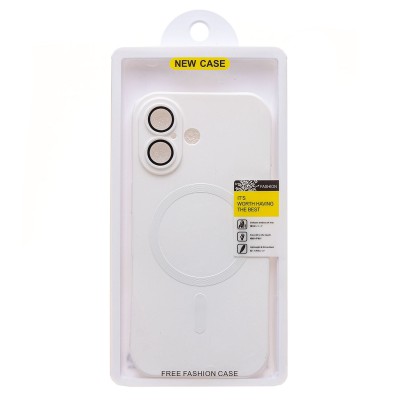 Чехол-накладка для Apple iPhone 17 (Белый) SM020 Matte SafeMag
