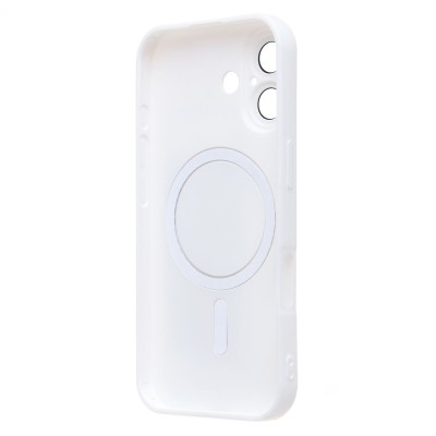Чехол-накладка для Apple iPhone 17 (Белый) SM020 Matte SafeMag