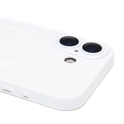Чехол-накладка для Apple iPhone 17 (Белый) SM020 Matte SafeMag