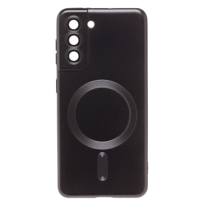 Чехол-накладка для Samsung G991 Galaxy S21 (Черный) SM020 Matte SafeMag
