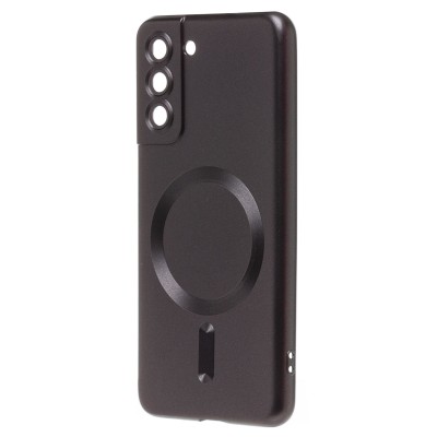 Чехол-накладка для Samsung G991 Galaxy S21 (Черный) SM020 Matte SafeMag