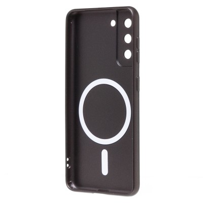 Чехол-накладка для Samsung G991 Galaxy S21 (Черный) SM020 Matte SafeMag