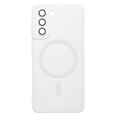 Чехол-накладка для Samsung G991 Galaxy S21 (Белый) SM020 Matte SafeMag