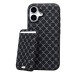 Чехол-накладка c картхолдером для Apple iPhone 17 (Черный) SM022 SafeMag