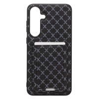 Чехол-накладка c картхолдером для Samsung S936B Galaxy S25 Plus (Черный) SM022 SafeMag