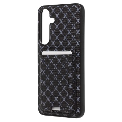 Чехол-накладка c картхолдером для Samsung S936B Galaxy S25 Plus (Черный) SM022 SafeMag