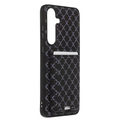 Чехол-накладка c картхолдером для Samsung S936B Galaxy S25 Plus (Черный) SM022 SafeMag