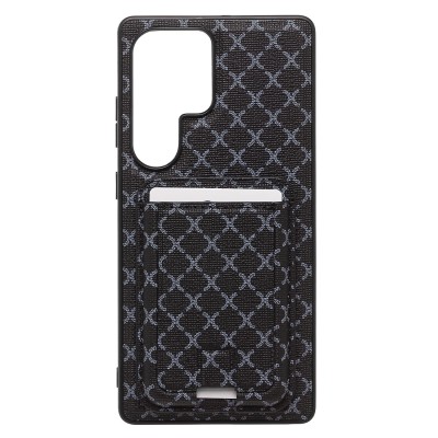 Чехол-накладка c картхолдером для Samsung S938B Galaxy S25 Ultra (Черный) SM022 SafeMag
